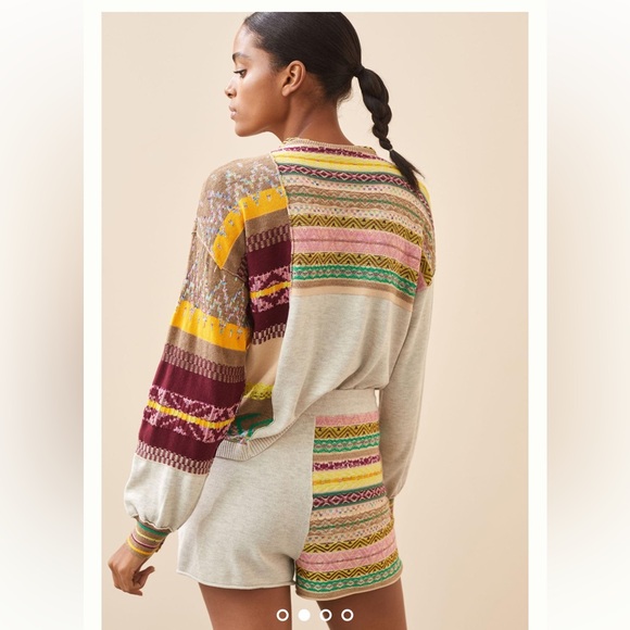 Daily Practice by Anthropologie Contrast Knit Lounge Set - Picture 2 of 9